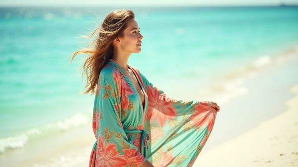Maîtriser le style avec un kimono plage tendance